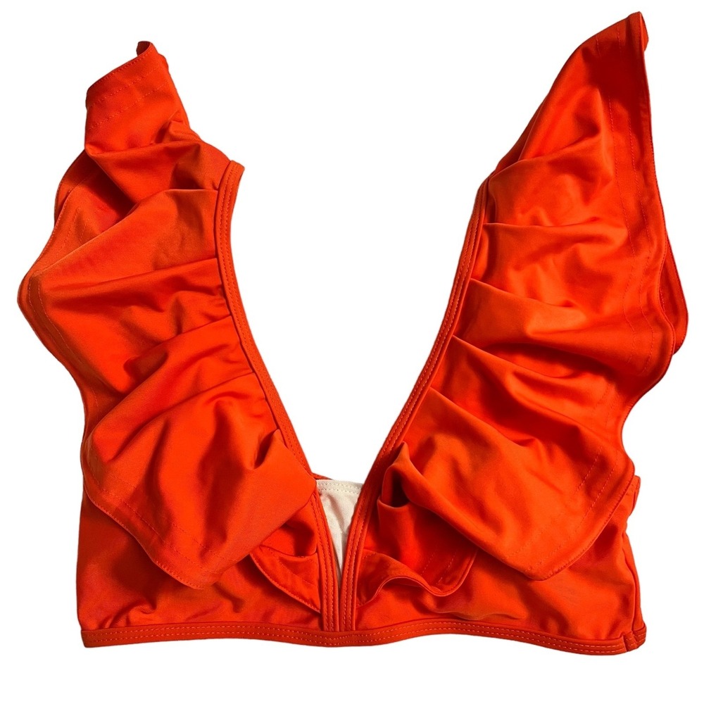 Unbranded Orange High Waisted Bikini Set Size M - Picture 2 of 6